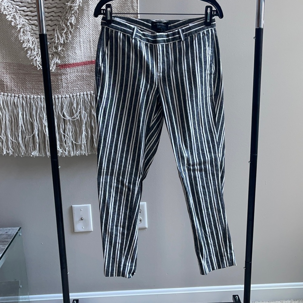 Stripped Avery Pants from Banana Republic